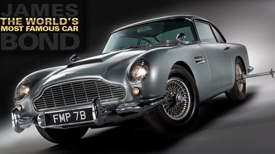 Az Aston Martin 28 példányban megépíti James Bond legendás DB5-ösét