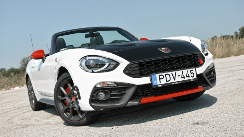 A skorpió csípése – Abarth 124 Spider (2018)